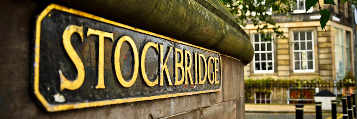 Stockbridge - a delightful area of Edinburgh